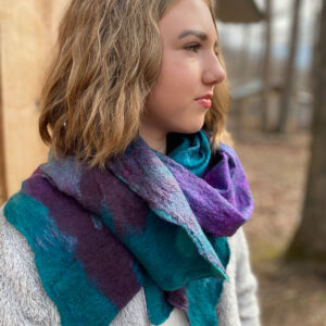 Shady Acres Farm, Handwoven Scarf